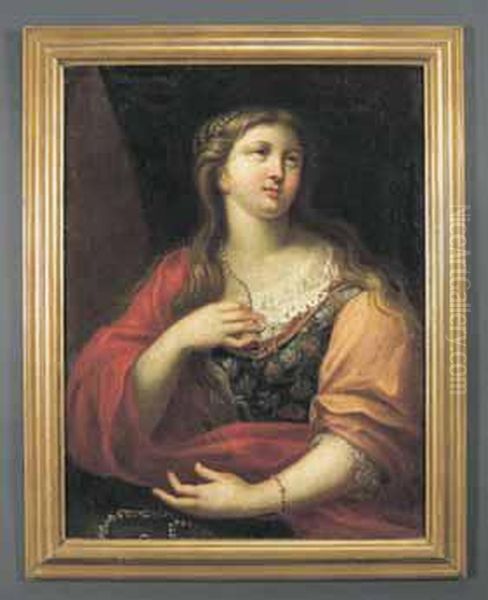 Maddalena Oil Painting by Giacomo Maria Giovannini