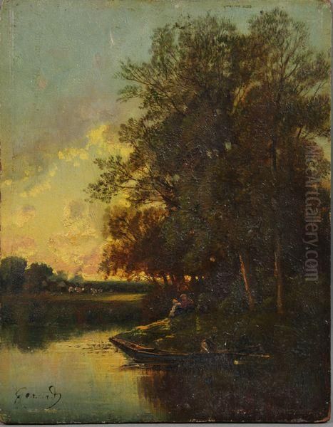 Petit-bois Oil Painting by Albert Girard