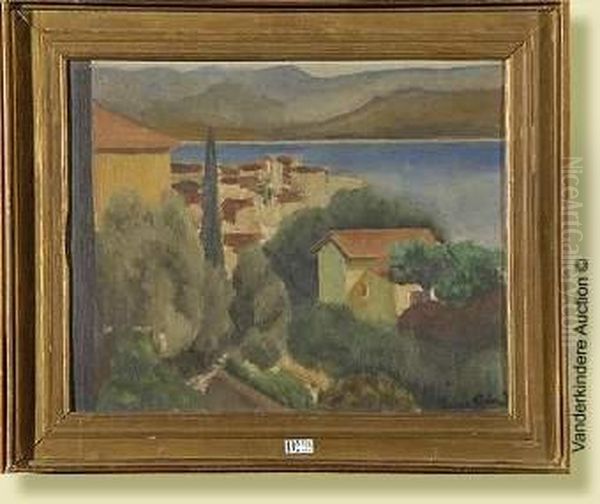 Paysage Provencal Oil Painting by Pierre Girard