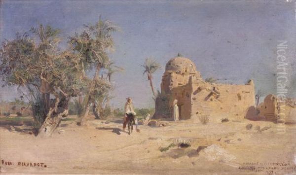 Marabout De Sidi-bou-saida Oil Painting by Henri Leopold Girardet