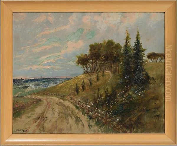 Landscape Oil Painting by Frank J. Girardin