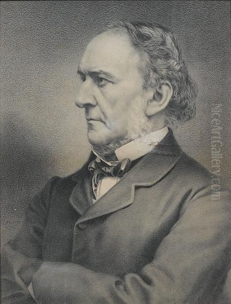 Portrait By English School by William Ewart Gladstone