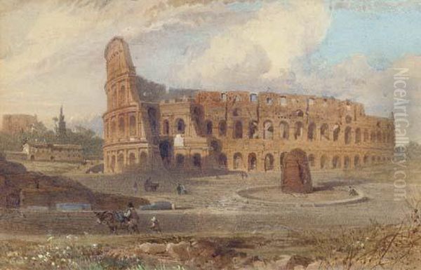 The Colosseum, Rome Oil Painting by Arthur Glennie