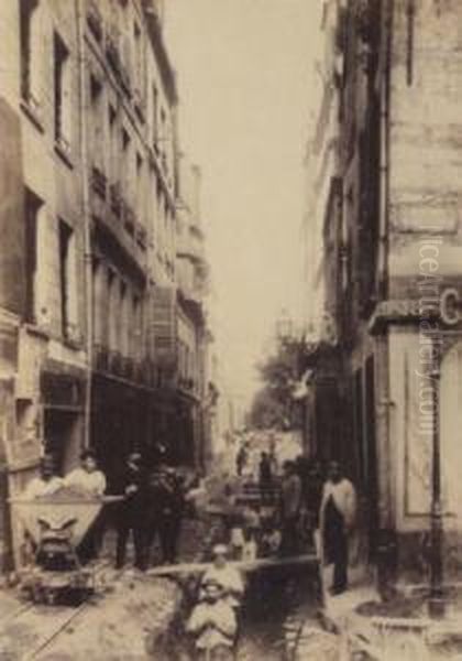 Prolongement De La Rue Monge by H. Godefroy