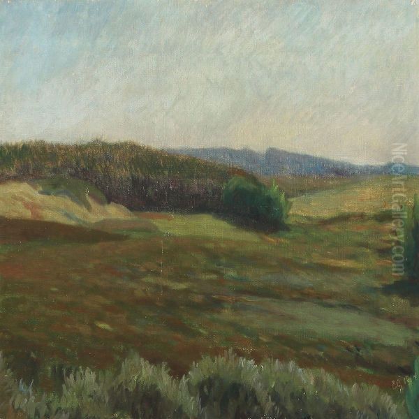 Landscape. Oil Painting by Charles Godtfredsen