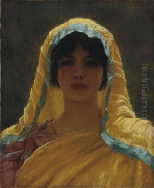 Atalanta Oil Painting by John William Godward