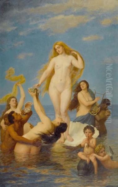 Venus. Oil Painting by Franz Goethe