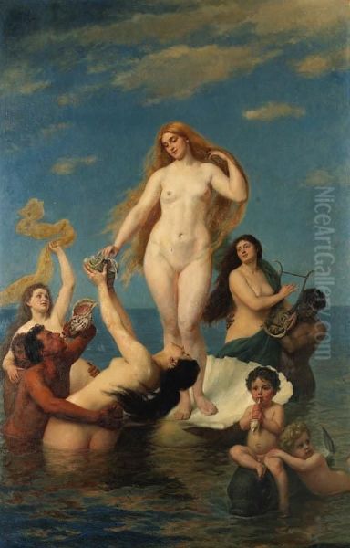 Venus Oil Painting by Franz Goethe