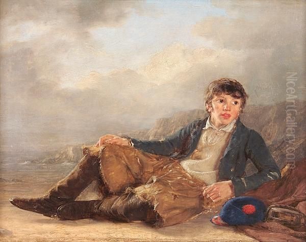 The Fisher Lad Oil Painting by Thomas Sword Good