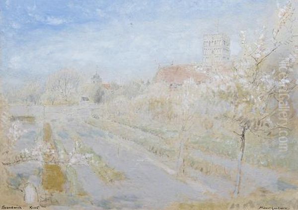 Sandwich, Kent Oil Painting by Albert Goodwin