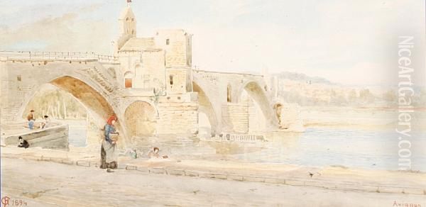 Avignon Oil Painting by Harry Goodwin