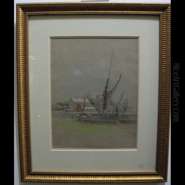 Port Study Oil Painting by John Sloan Gordon