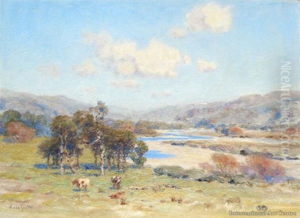 Near Silverstream Oil Painting by William Henry Gore