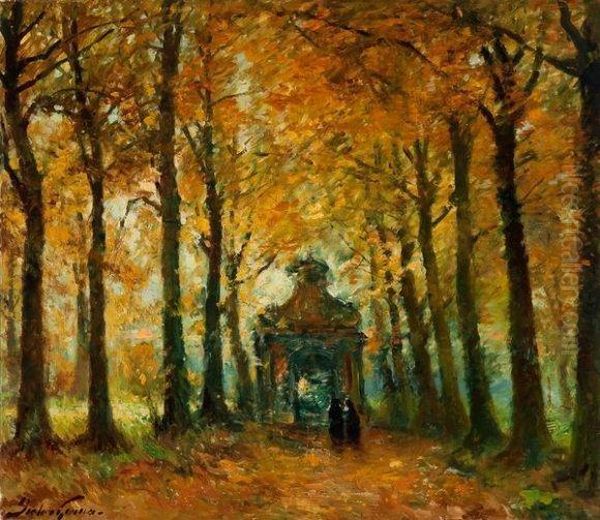 Chapelle Au Bois Oil Painting by Pieter Gorus