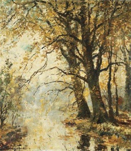 Automne Oil Painting by Pieter Gorus