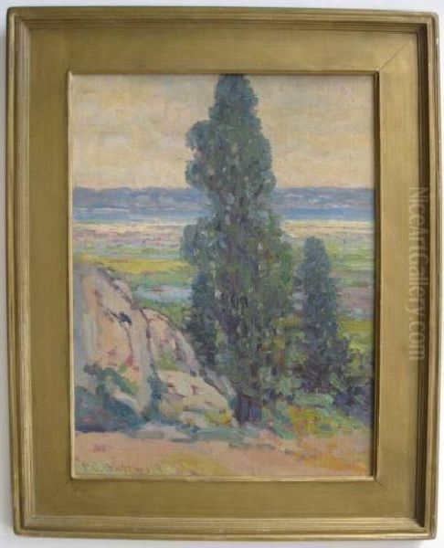 California Landscape Oil Painting by Frederick C. Gottwald