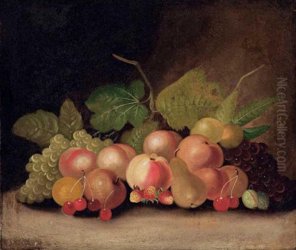 Still Life Of Fruit Oil Painting by William Buelow Gould