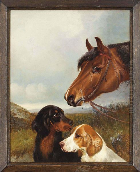 Companions Oil Painting by Colin Graeme Roe