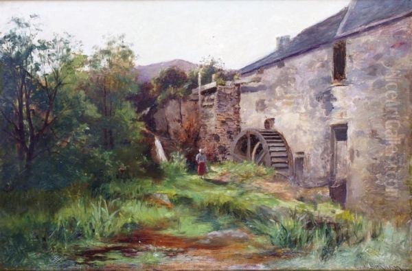 Le Moulin Oil Painting by George William Graham