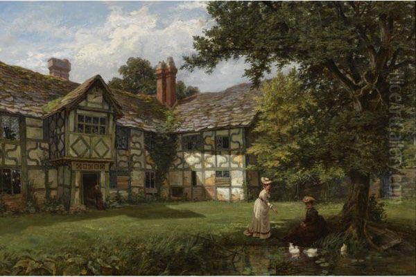 The Manor Pond by John William Graham Pringle