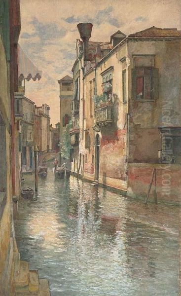 Motif De Venise. 1898 Oil Painting by William Graham