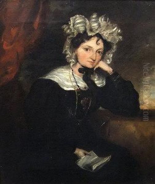 Portrait Of Lady Elizabeth Norman Oil Painting by Sir Francis Grant