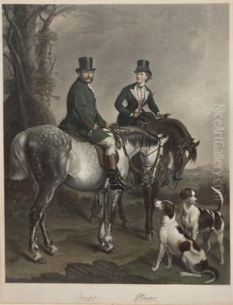 Ready For The Hunt Oil Painting by Sir Francis Grant