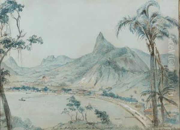 Botafogo, Rio De Janeiro Oil Painting by Otto Grashof