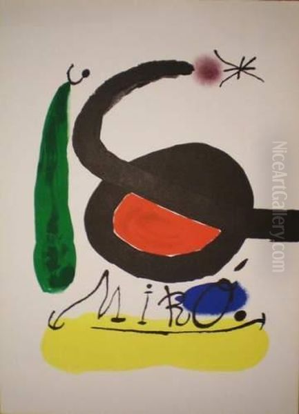 Sans Titre Oil Painting by Juan Grau Miro