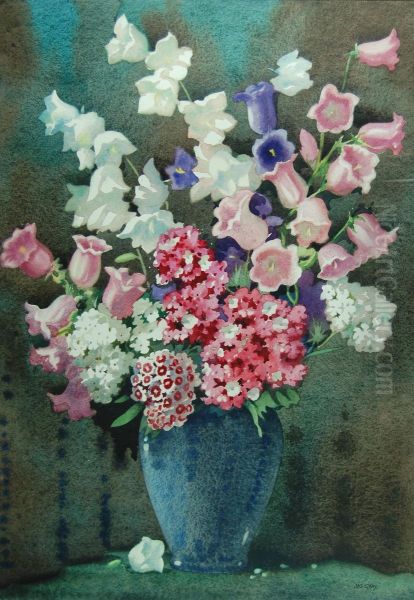 Spring Still Life Oil Painting by James Gray