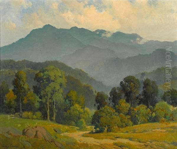 Mount Tamalpais Oil Painting by Percy Gray