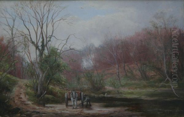 Bolton Woods, Yorkshire Oil Painting by William Greaves