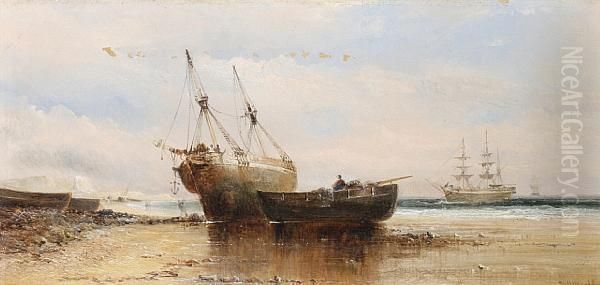 After The Catch Oil Painting by John Kenneth Green