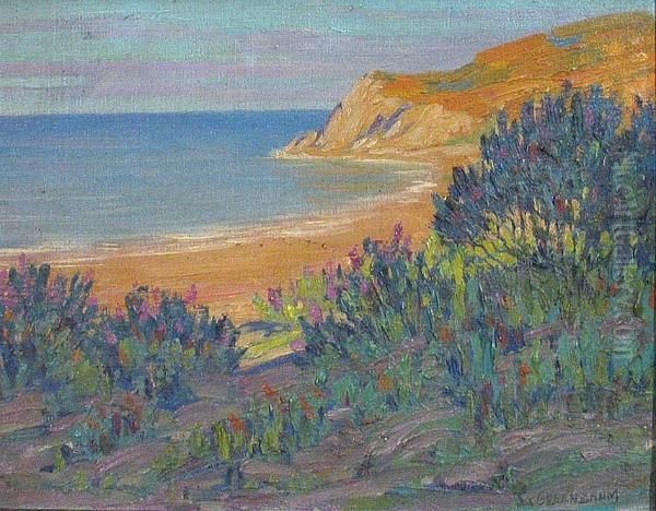 An Ocean View Oil Painting by Joseph Greenbaum