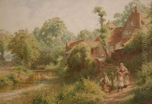 The Miller Oil Painting by Charles Gregory