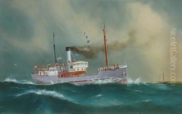 Tambar Oil Painting by George F. Ii Gregory