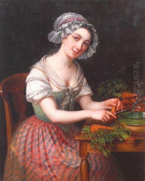 L'eplucheuse De Carottes. by Gabriel Gresly