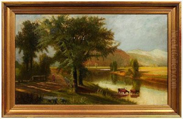 New Hampshirelandscape Oil Painting by Samuel W. Griggs