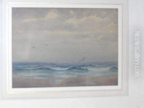 Seascape Oil Painting by Louis H. Grimshaw