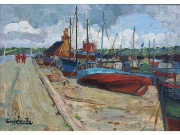 Camaret Oil Painting by Claude Gros