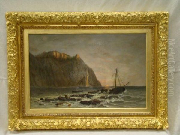 Seascape Oil Painting by Daniel Charles Grose