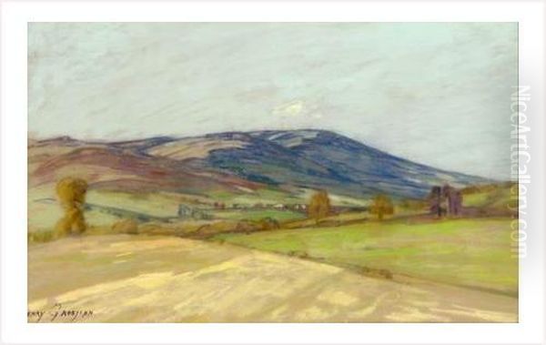 Paysage Du Jura Oil Painting by Henry Grosjean