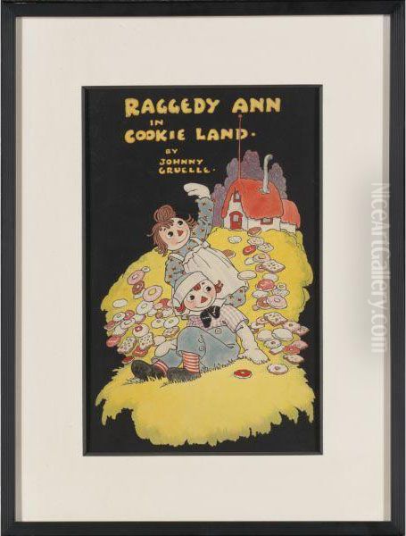 Raggedy Ann In Cookie Land Oil Painting by Johnny Gruelle