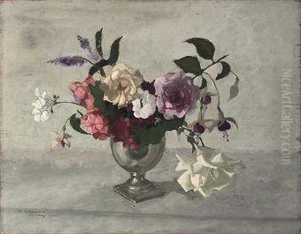 Still Life Oil Painting by Elioth Gruner