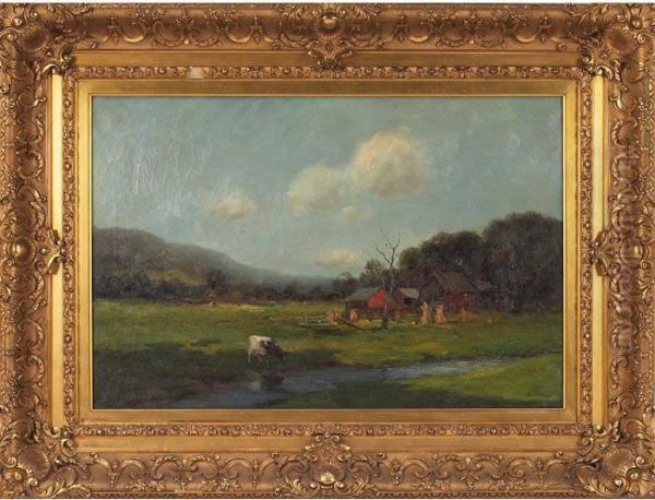 The Catskills Oil Painting by Charles Paul Gruppe