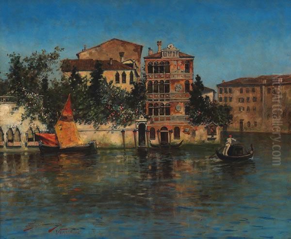 Venice Oil Painting by Alessandro Guaccimanni