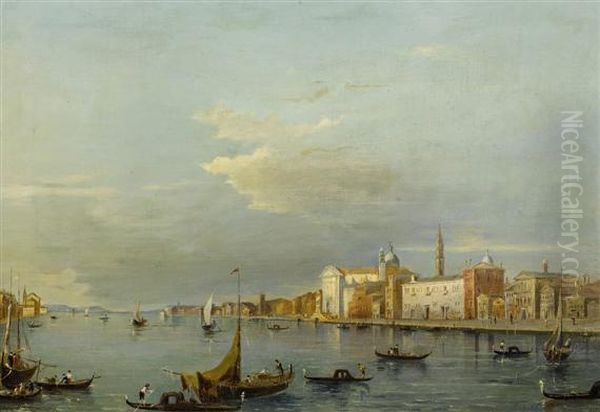 View Of Venice Oil Painting by Francesco Guardi