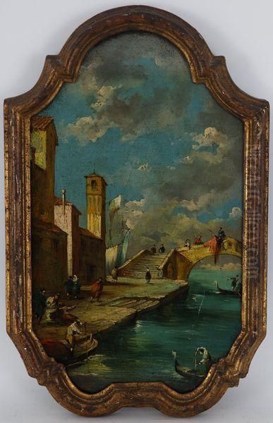 Capricci, Venise Oil Painting by Francesco Guardi