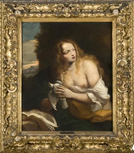 Marie Madeleine Oil Painting by Domenico Guidobono