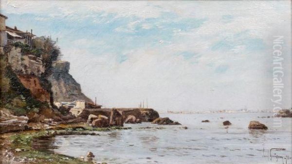 Marseille Oil Painting by Paul-Camille Guigou